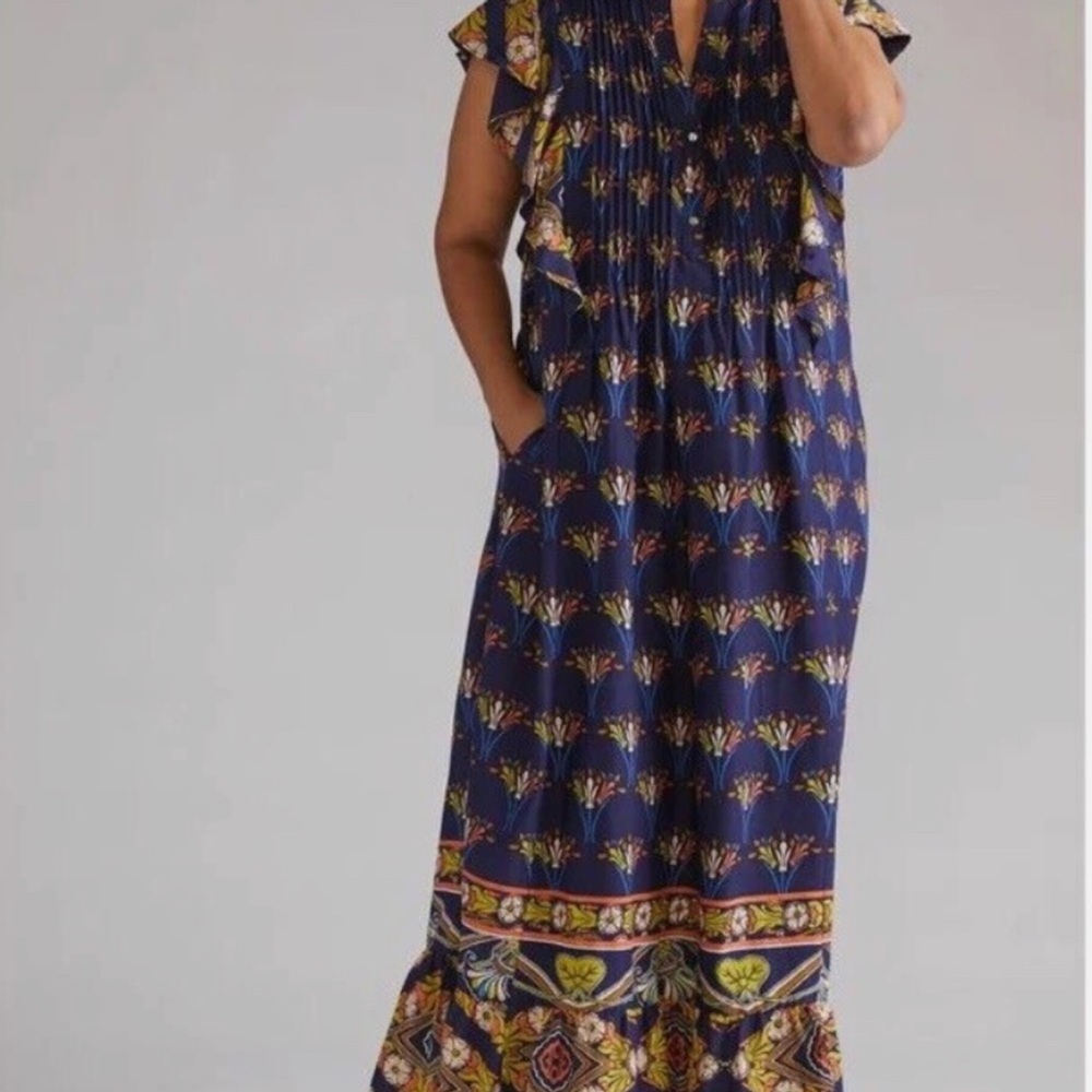ANTHROPOLOGIE MAEVE CASSANDRA MAXI DRESS SZ 2X